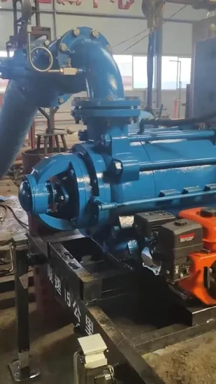 High-Head Diesel Engine Multistage Water Pump